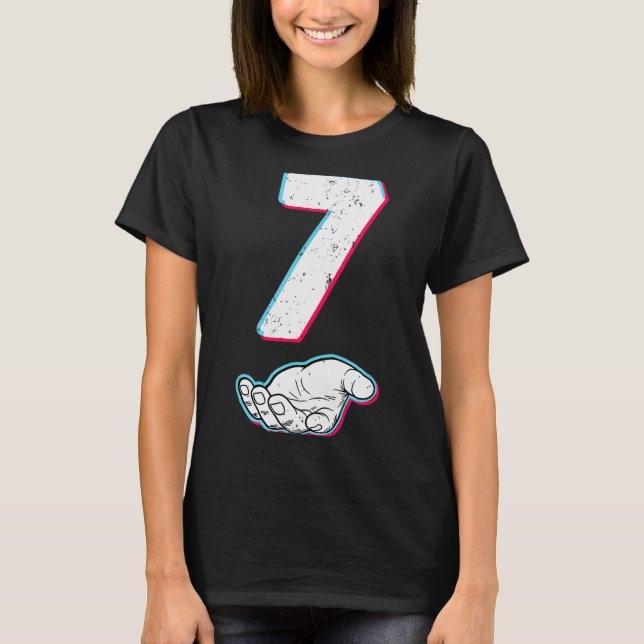 Camiseta Number 67 Matching Six Seven 6 7 Meme 6 7 Hallowee (Anverso)