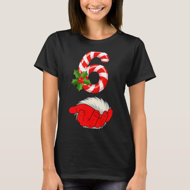 Camiseta Number 6 Funny 67 Six Seven Meme Matching Couple C (Anverso)