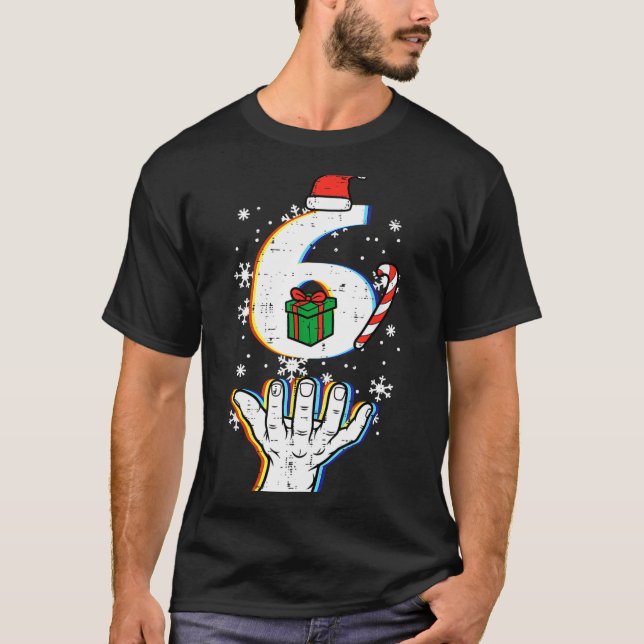Camiseta Number 6 Matching 67 Meme Christmas 6 7 Xmas Men W (Anverso)