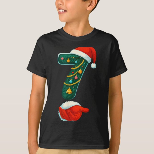 Camiseta Number 7 6 Meme 67 Couple Pajamas Christmas Matchi (Anverso)