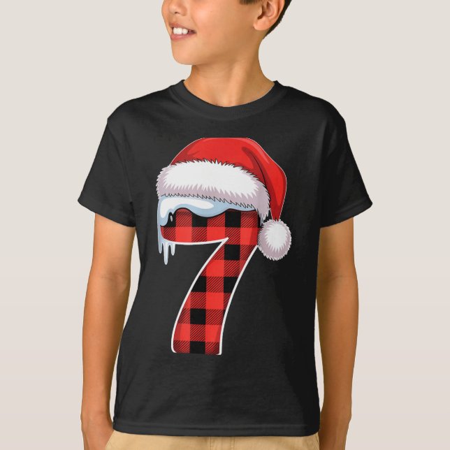 Camiseta Number 7 Matching 6 7 Meme Christmas Costume Men W (Anverso)