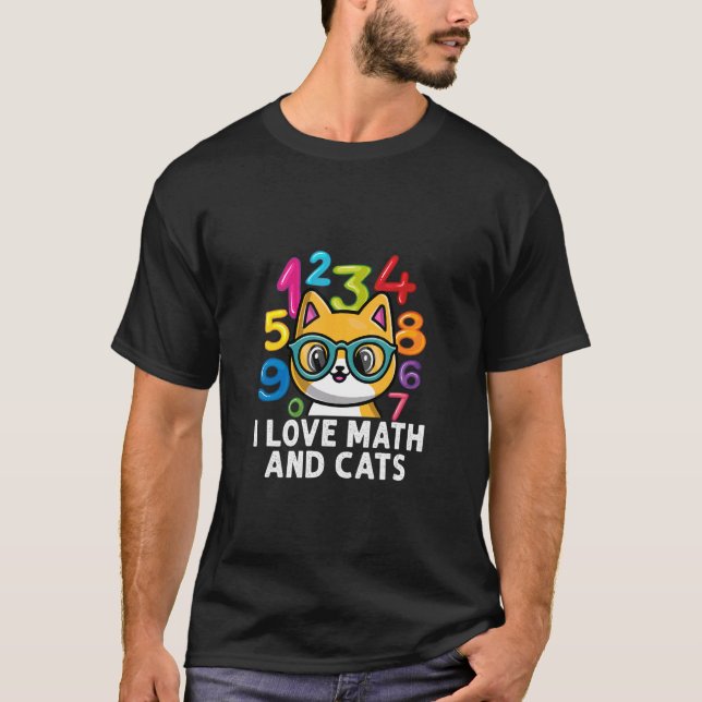 Camiseta Number Learning calculator costume matc day Math O (Anverso)