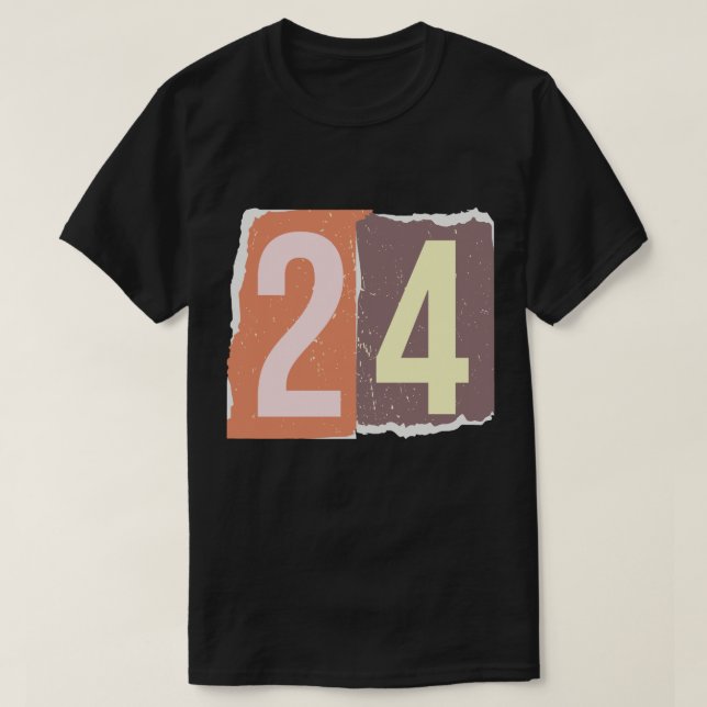 Camiseta Number Magazine Ransom 24 (Diseño del anverso)
