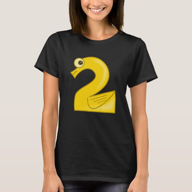 Camiseta Number two Math Counting Costume   (Anverso)