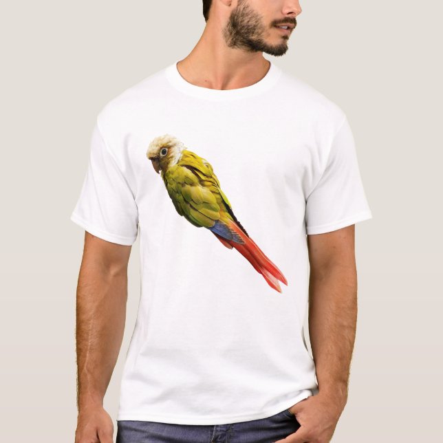 Camiseta Numchoke - la cotorra de mejillas verdes (Anverso)