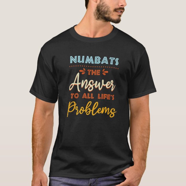 Camiseta Numeración Respuesta A Todos Los Problemas Humor M (Anverso)