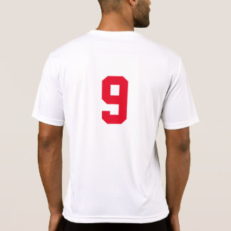 Camiseta numerada básica para los jugadores de