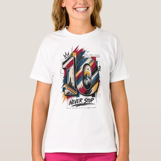 Camiseta número 10 (Anverso)