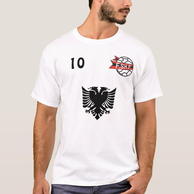 Camiseta número 10 de la camisa del fútbol de (Anverso)