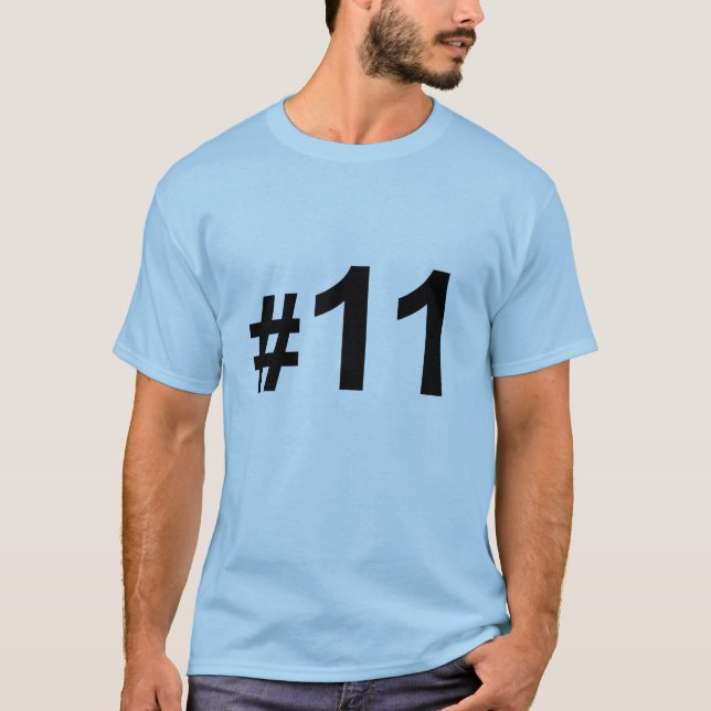 Camiseta Número 11 (Anverso)