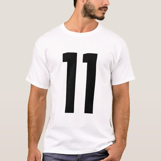 CAMISETA NÚMERO 11 (Anverso)
