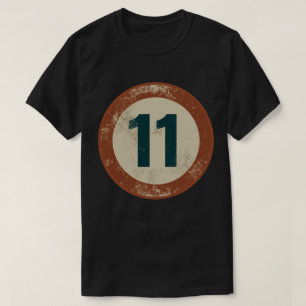 Camiseta Número 11 Vintage Agotado