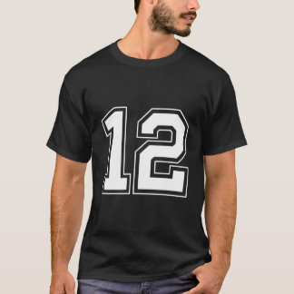 Camiseta Número 12 Hoodie Pullover