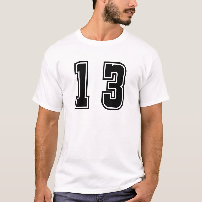 Camiseta Número 13 (Anverso)