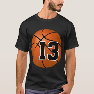 Camiseta Número 13 de baloncesto