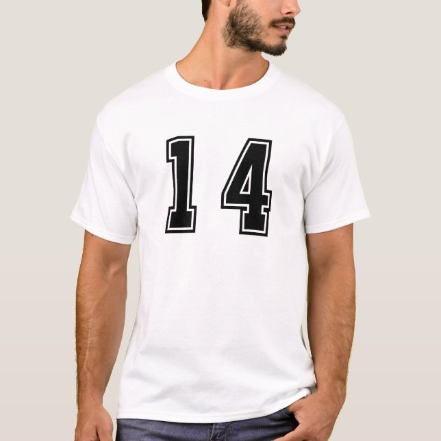 Camiseta Número 14 (Anverso)