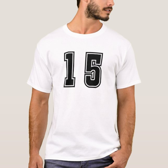 Camiseta Número 15 (Anverso)