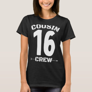 Camiseta Número 16 Grupo Familiar Paralelo de Reunión de la