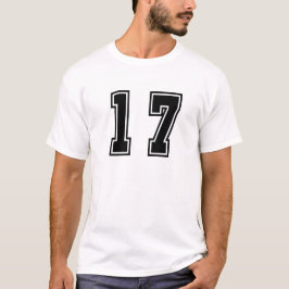 Camiseta Número 17
