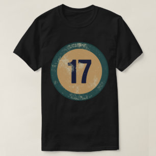 Camiseta Número 17 Vintage Agotado