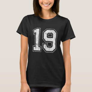Camiseta Número 19
