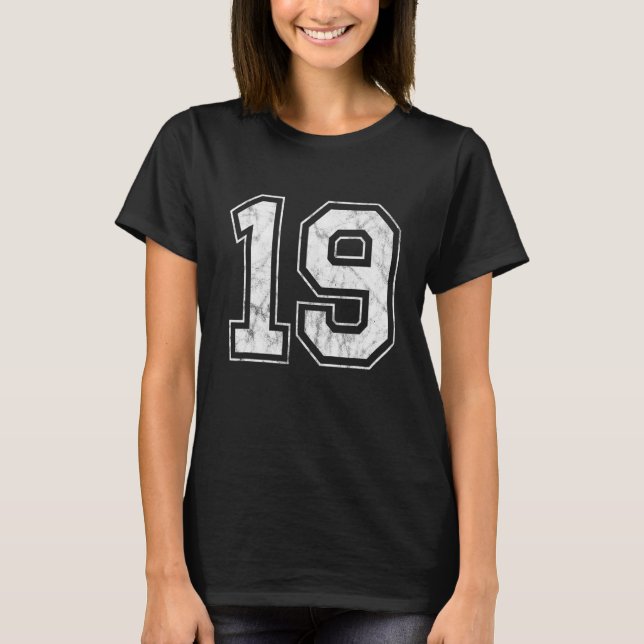 Camiseta Número 19 (Anverso)