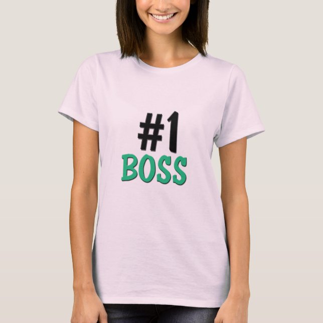 Camiseta Número 1 Boss (Anverso)
