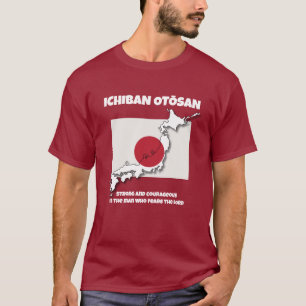 Camiseta Número 1 Papá Japonés Ichiban Otosan PADRE JAPONÉS