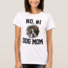 Camiseta Número 1 perro Mamá Día de la Madre Amantes de las