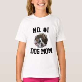 Camiseta Número 1 perro Mamá Día de la Madre Amantes de las