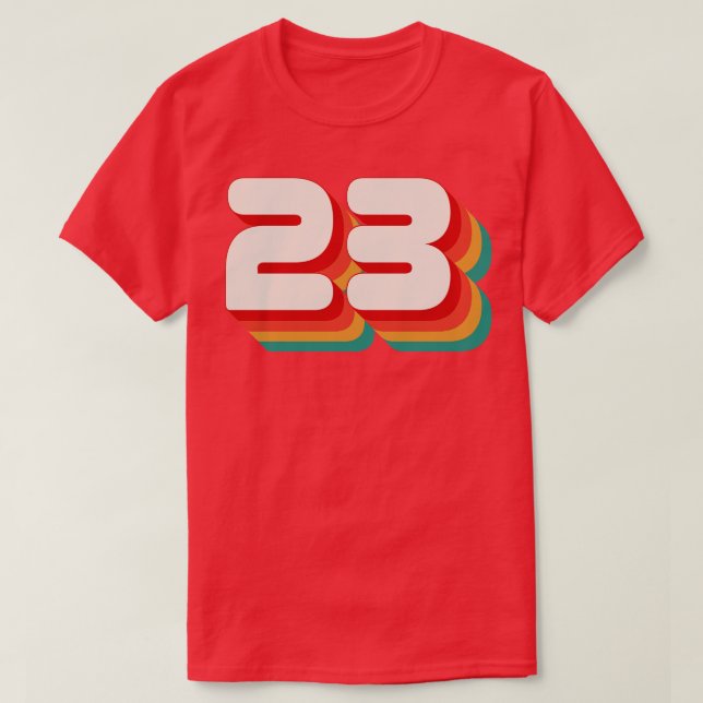 Camiseta Número 2 (Diseño del anverso)