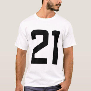 CAMISETA NÚMERO 21