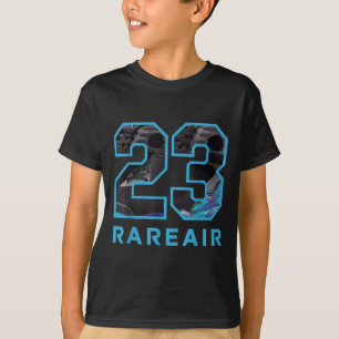 Camiseta Número 23 8 Aqua Correspondiente Gráfico de coinci