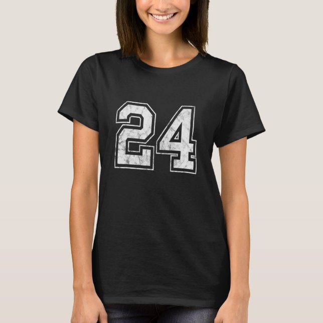 Camiseta Número 24 (Anverso)