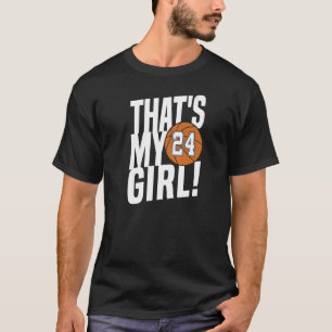 Camiseta Número 24: Mi Chica 24