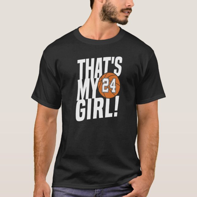 Camiseta Número 24: Mi Chica 24 (Anverso)