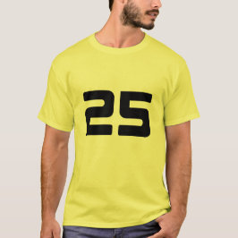 Camiseta número 25