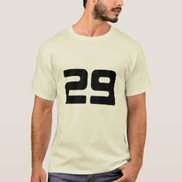 Camiseta número 29