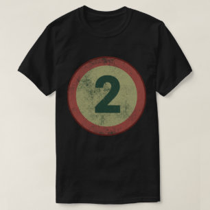 Camiseta Número 2 Vintage Agotado