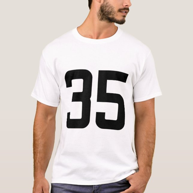 CAMISETA NÚMERO 35 (Anverso)