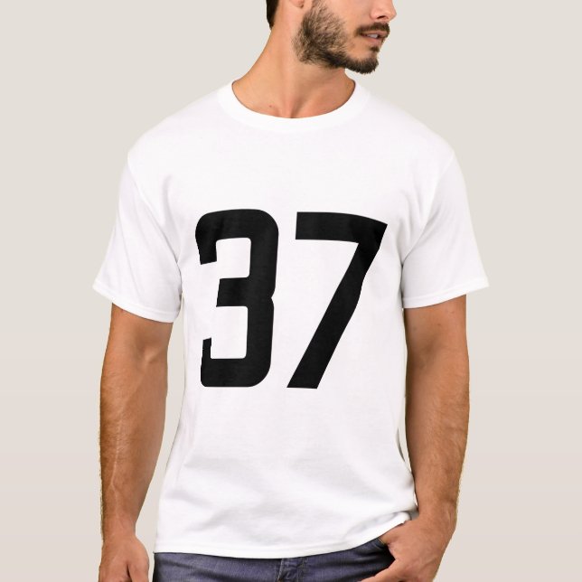 CAMISETA NÚMERO 37 (Anverso)