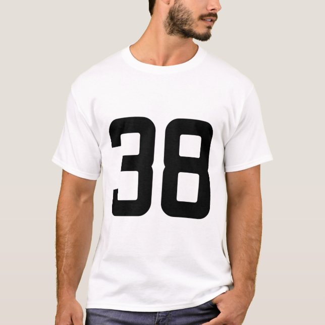 CAMISETA NÚMERO 38 (Anverso)