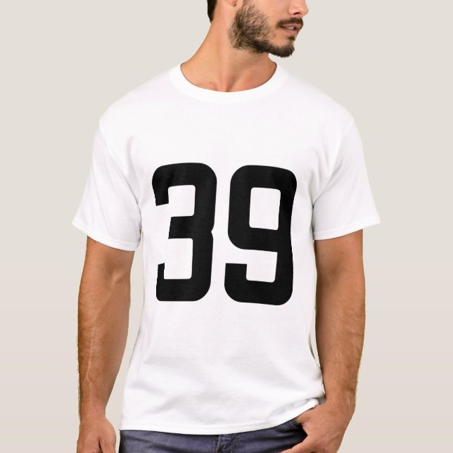 CAMISETA NÚMERO 39 (Anverso)