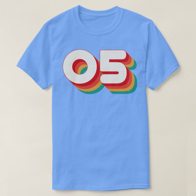 Camiseta Número 4 (Diseño del anverso)
