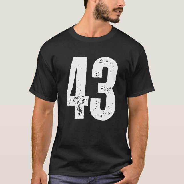 Camiseta Número 43 (Anverso)