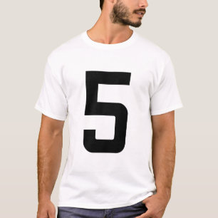 CAMISETA NÚMERO 5