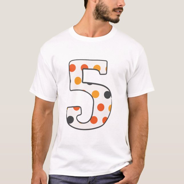 Camiseta Número 5 (Anverso)