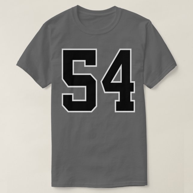 Camiseta Número 53 (Diseño del anverso)