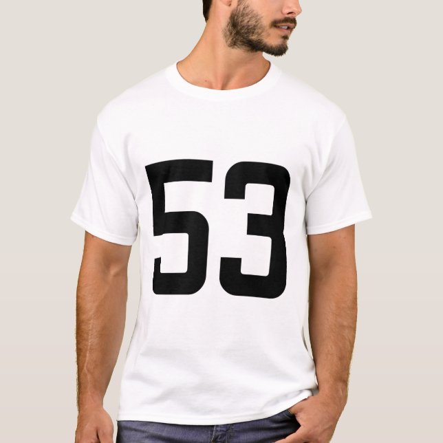 CAMISETA NÚMERO 53 (Anverso)