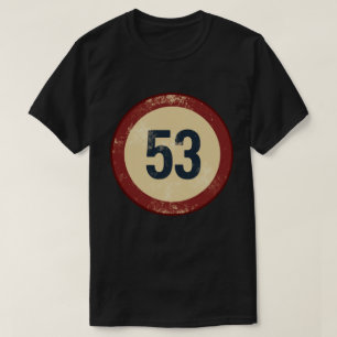 Camiseta Número 53 Vintage Agotado
